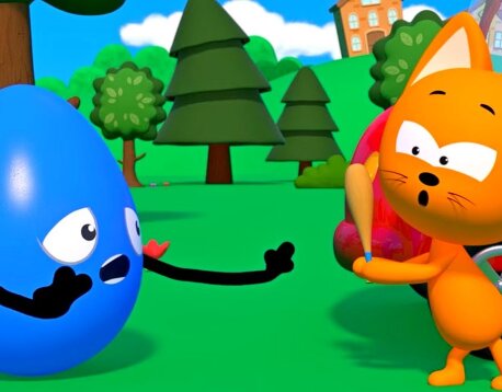 Новые серии и все мультики про яйца с сюрпризом   Котенок Котэ   Мультики | Kote Games