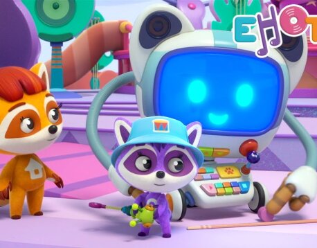 🦝ЕНОТКИ 😊Развивающие и обучающие музыкальные мультики песенки 1-10