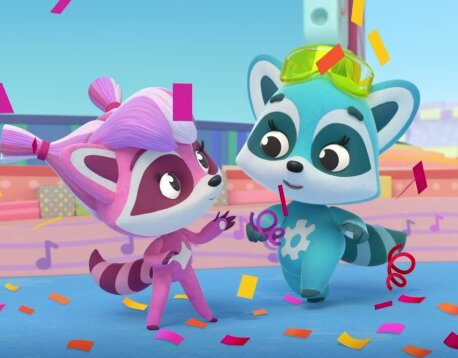 😊КОРОНА и ЧЕМОДАН -🦝 ЕНОТКИ Развивающие и обучающие музыкальные мультики песенки