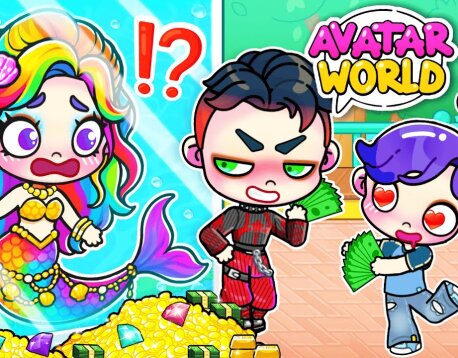 Бедная русалка vs богатый вампир! Экстремальное перевоплощение