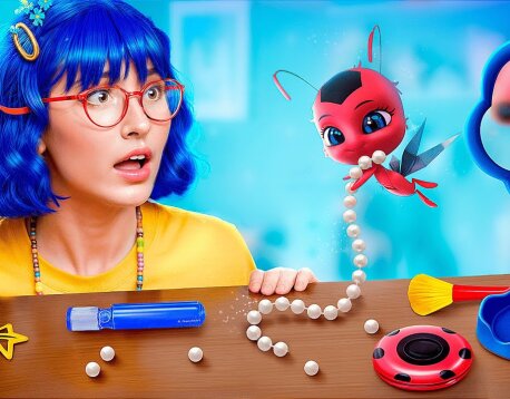 Как стать Леди Баг в реальной жизни! Из куклы ботанши в популярную Леди Баг!