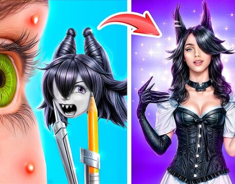 Мисс Циркуль vs Мисс Делайт! Экстремальное преображение!
