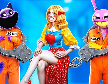 Мисс Делайт в Тюрьме! Как стать Битлджусом?