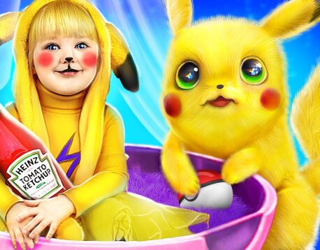 Моя няня — покемон! Хорошая vs плохая няня