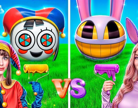 Мы построили секретный домик! POMNI vs JAX!