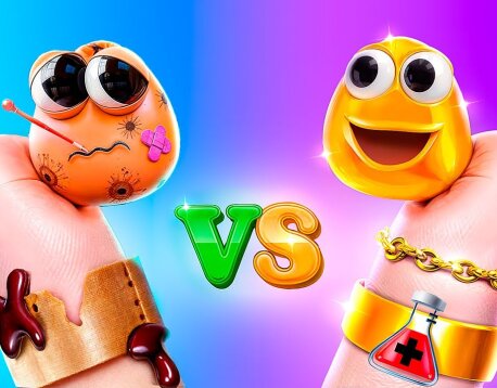 Преображение секретного домика Поу! Бедный Pou vs богатый Pou