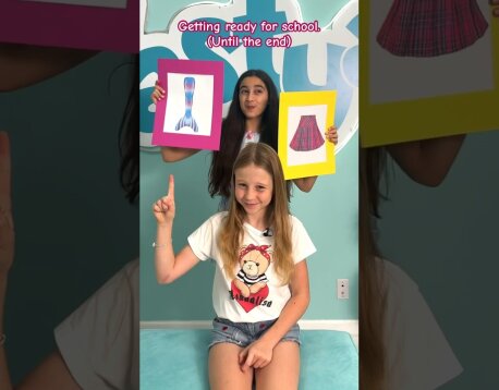 Nastya and her Back to School Funny Story