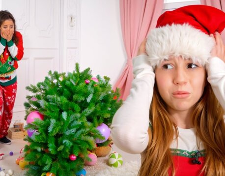 Nastya and kind bedtime Christmas stories