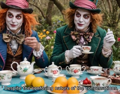 A magical journey with Alice: games, surprises and adventures!