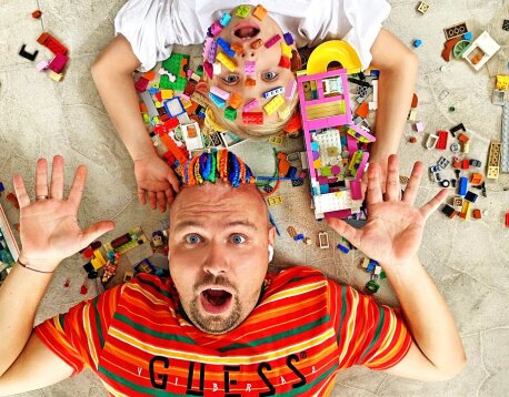 Alice’s Toy Chaos: Fun with Dad and the Lego Challenge! What Happens Next?