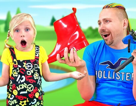 Alisa & Eva’s Playdate Palooza: Dad Joins the Fun!