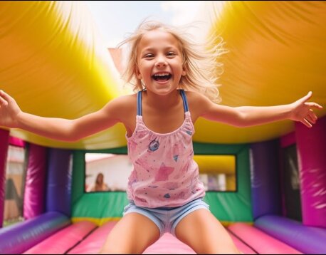 Fun Adventures with Alice and Eva: Best Kids Videos in the Playhouse with Slide and Trampoline
