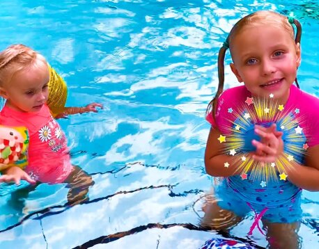 The coolest summer moments with Alice and Eva: fun adventures and amazing entertainment!