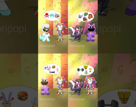 БОГАТЫЙ Digital Circus против БЕДНЫХ Smiling Critters! Помни удочерил Кэтнап!