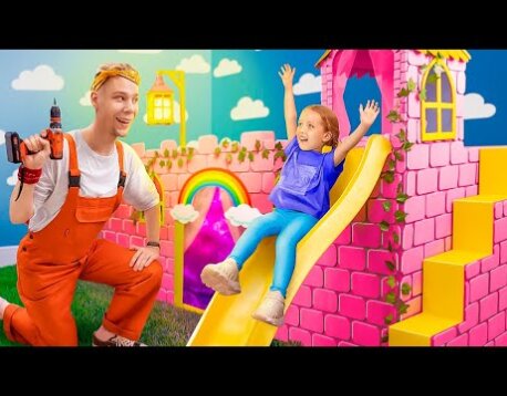 Мы построили 8 секретных комнат! Богатая сестра vs бедная сестра!
