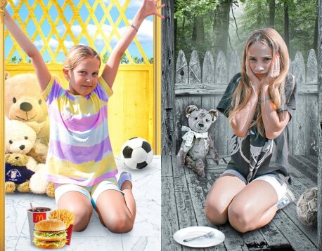 24 ЧАСА В БЕСЕДКЕ! Амелька с Другом оказалась на улице!