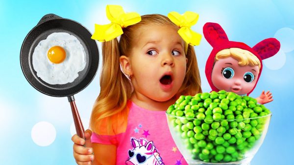 Johny Johny Yes Papa Nursery Rhymes Songs for Children by Kids Diana Show