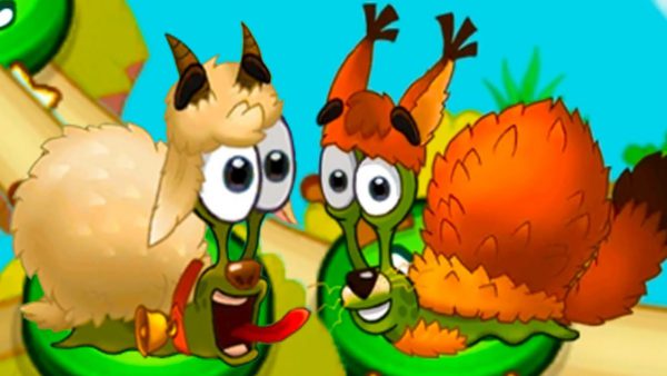 Пурумчата — УЛИТКА БОБ 3 — Белочка и Козочка #16 Snail Bob с Кидом. Мультик игра на пурумчата