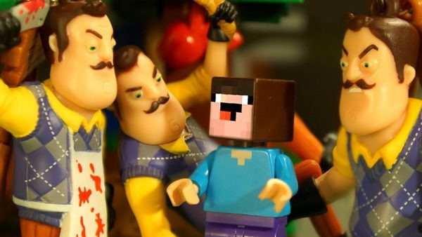 Кока Туб — Лего ПРИВЕТ СОСЕД vs Nintendo Switch — Лего НУБик Мультики Майнкрафт