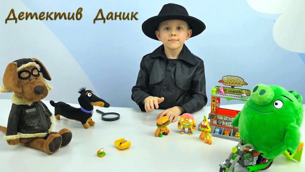 Детектив Даник и игрушки преступники — Обучающие детские весёлые видео с полезными примерами!