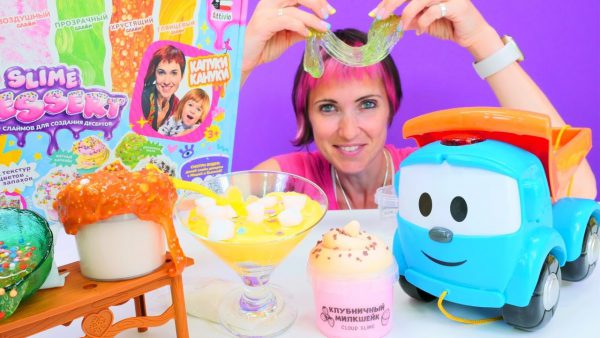 Капуки Кануки — Мультики для детей — Слаймы Капуки Кануки (Slime Dessert) — Видео с игрушками