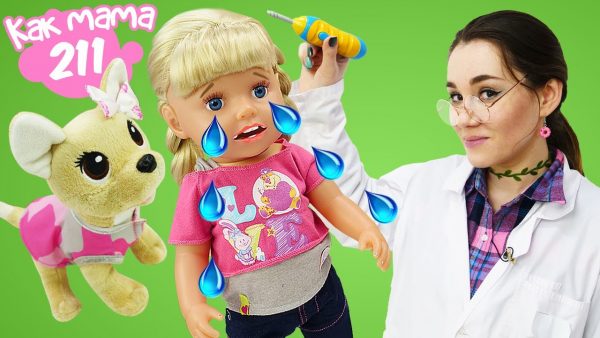 Эмили идет к Стоматологу! Игры для детей с Плей До и Беби Бон — Как мама