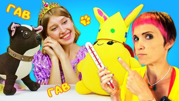 Маша Капуки отправила Лаки к Шоколадке — Видео для детей Как мама про мягкие игрушки