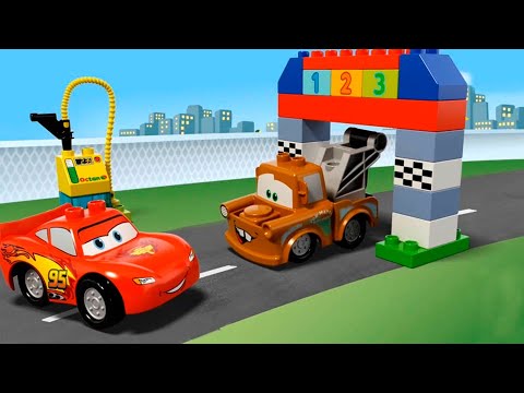 Мультфильмы про транспорт Лего и про машинки в городе. #игровой мультик.