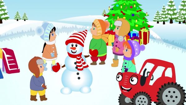 Сборник Зимние и Новогодние песенки — Тыр Тыр трактор — Песенки для детей