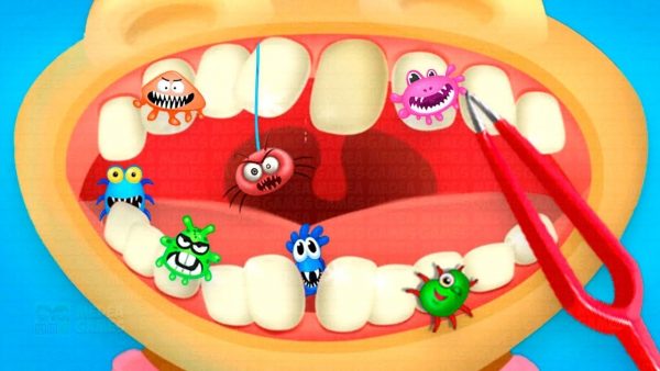 Самое новое видео для детей — лечим зубки  мультик игра!