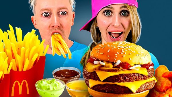 Eating only McDonald’s food 24 hours challenge
