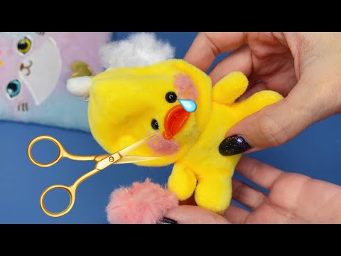 How to restore a soft toy duck LalaFanfan / diy sewing and painting / diy hand made satisfying