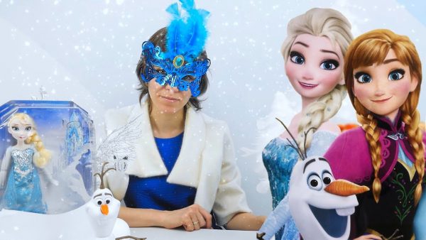 Холодное сердце Эльза, Анна, Кристофф и Олаф — Мультики с игрушками для детей. Frozen toys