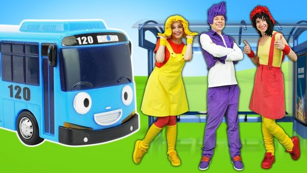 Мультики про автобус и Игры с Тайо. Развивающее видео для детей. Мультики про машинки Капуки Кануки