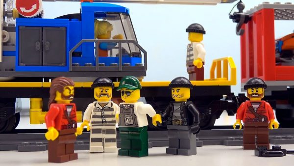 Поезда и железные дороги LEGO CITY для детей — Даник и ЛЕГО