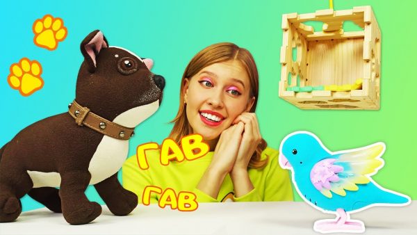 Кормушка для птички — Развивающие видео для детей про игрушки Как Мама