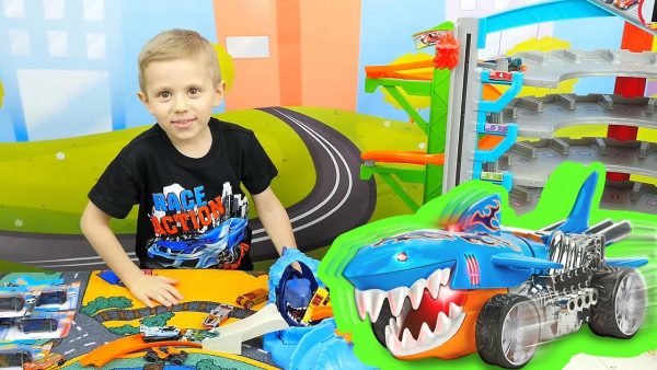АКУЛЫ Хот Вилс бывают разные — Даник и игровые наборы для детей с акулами и машинками Hot Wheels