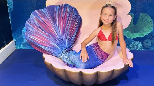 Sofia turned into the Little Mermaid Princess