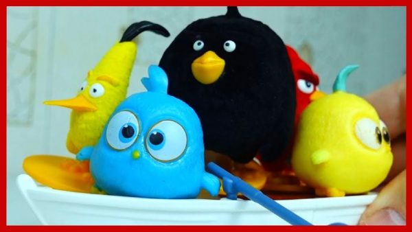 ЗЛЫЕ ПТИЧКИ против СВИНА. 3 серия. Акулы & Ко Макси. Angry Birds.