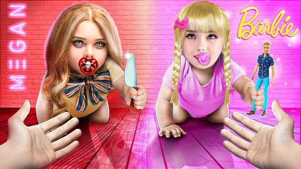 Барби против куклы M3GAN! Экстремальное сражение двух кукол!