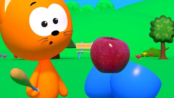 Котэ ТВ — Кнопка и яйца — Все серии про яйца с сюрпризом — Мультики для детей, малышей 3D