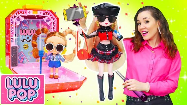 Новые куклы для девочек Лулу Поп наряжаются! — Видео игры одевалки и распаковки игрушек Lulu Pop