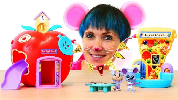 Маша Капуки и мышки строят домики! Учимся считать и распаковываем Мышкин Дом — игрушки для детей
