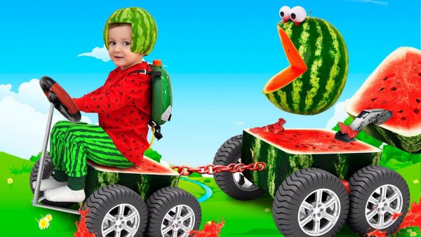 Super Senya and the Funny Watermelon Challenge