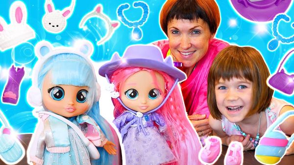 Маша Капуки и Бьянка нашли новых кукол подружек! Видео про игрушки для девочек. Игры в куклы