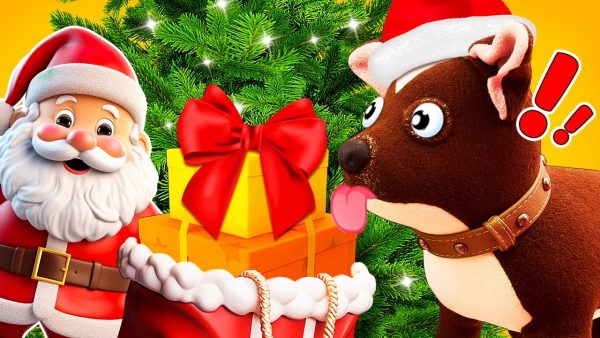 Игрушка собачка Шоколадка готовит вкусняшки для Деда Мороза! Мультики для детей Как Мама про игрушки