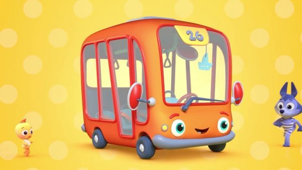 Песни для детей — Новые серии! — В автобусе — Цветняшки — Мультики про машинки для малышей
