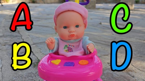 ABC SONG with Baby doll for kids