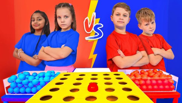 Girls vs Boys — Red vs Blue Challenge