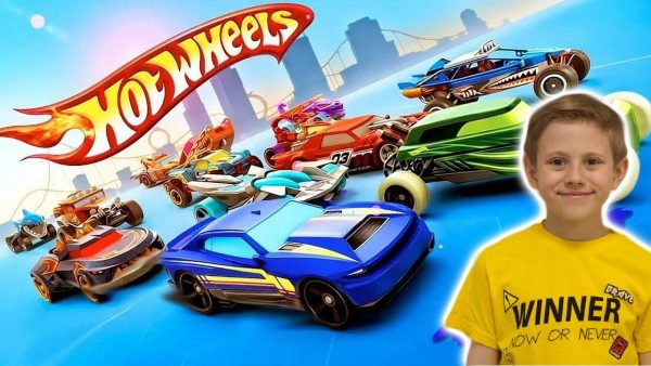 МАШИНКИ для детей ХОТ ВИЛС все серии подряд — Даник играет в Hot Wheels UNLEASHED